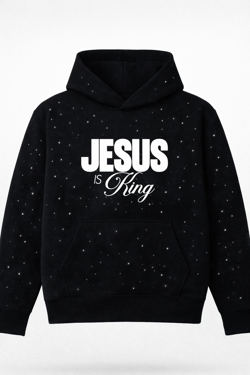 JESUS IS KING - RHINESTONES