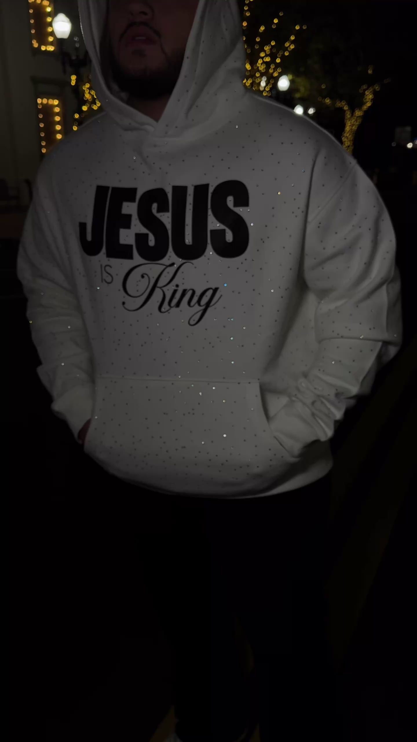 JESUS IS KING (WITH RHINESTONES)